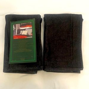 Vintage RALPH LAUREN COLD SPRING Black DENIM Standard SHAM